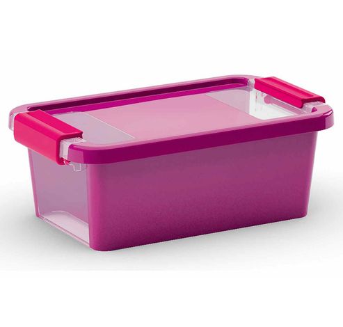 Bi-box Box De Rangement Xs Violet 3l 26.5x16xh10cm  Kis