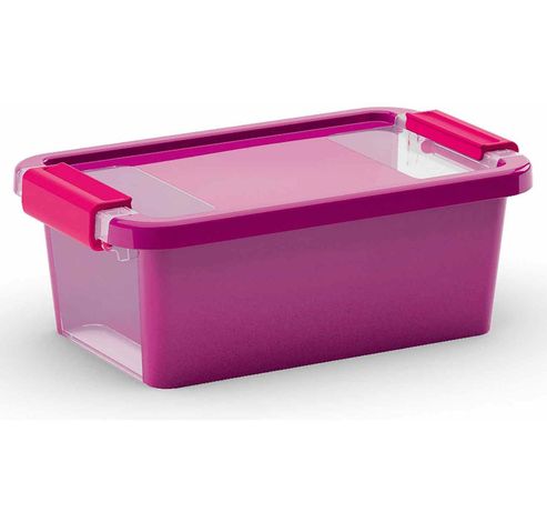 Bi-box Box De Rangement Xs Violet 3l 26.5x16xh10cm  Kis