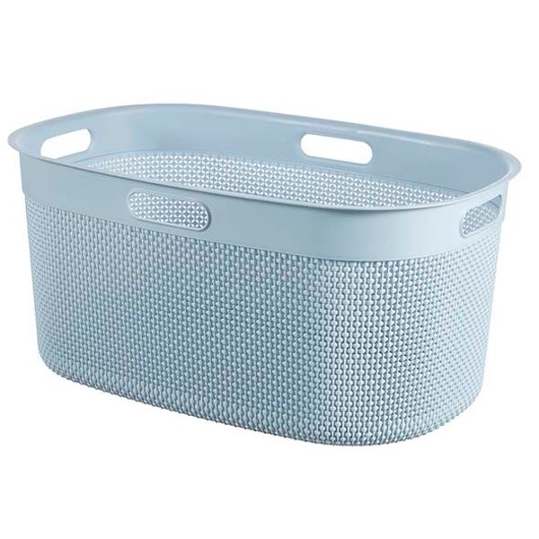 Kis Filo Wasmand Lichtblauw 45l 59x39xh27cm 