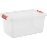 K Latch Box De Rangement L Transparent 4 3l 59x39xh28cm 