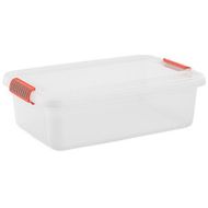 K Latch Box De Rangement M Transparent 2 8l 59x39xh18cm 