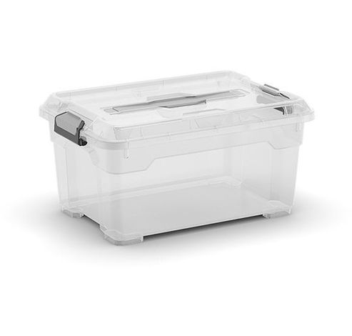 Moover Box De Rangement Xs Transparent 1 2l 38x26,5xh18,5cm  Kis