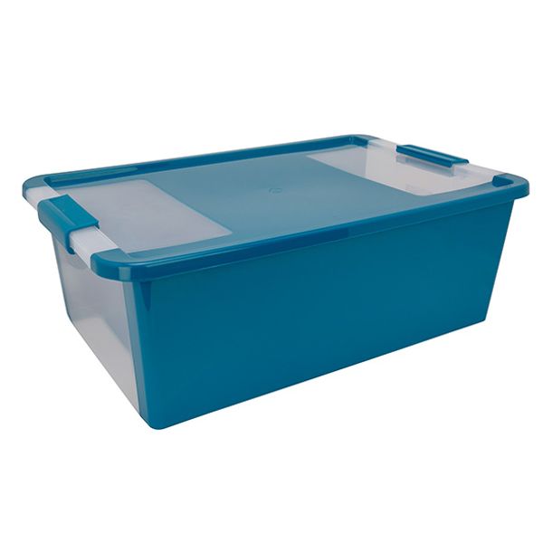 Bi-box Opbergbox M Petrol 26l 55x35x H19cm 