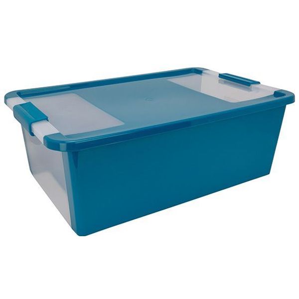 Bi-box Opbergbox M Petrol 26l 55x35x H19cm 