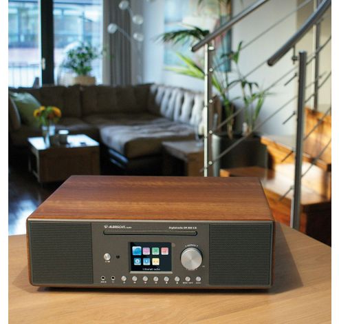 DR 890 CD, DAB+/FM/Internet/CD, walnoot  Albrecht Studio