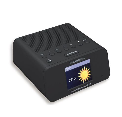 DR 450 Internet / DAB+ / FM wekkerradio  Albrecht Studio