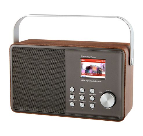 DR 855 digitale radio, DAB+/FM  Albrecht Studio