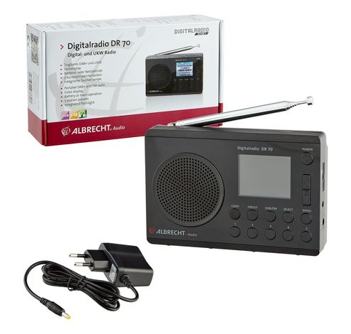 DR 70 digitale radio, DAB+/FM  Albrecht Studio