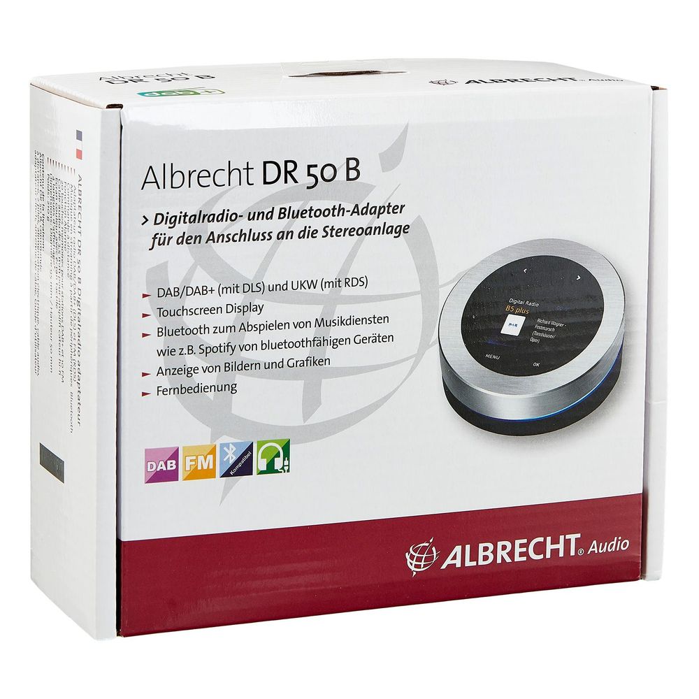 Albrecht Studio Radio DR 50 B DAB+/FM-radiotuner