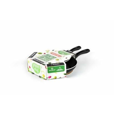 Diamond / Savory black koekenpannen set (20+28 cm)  Greenchef