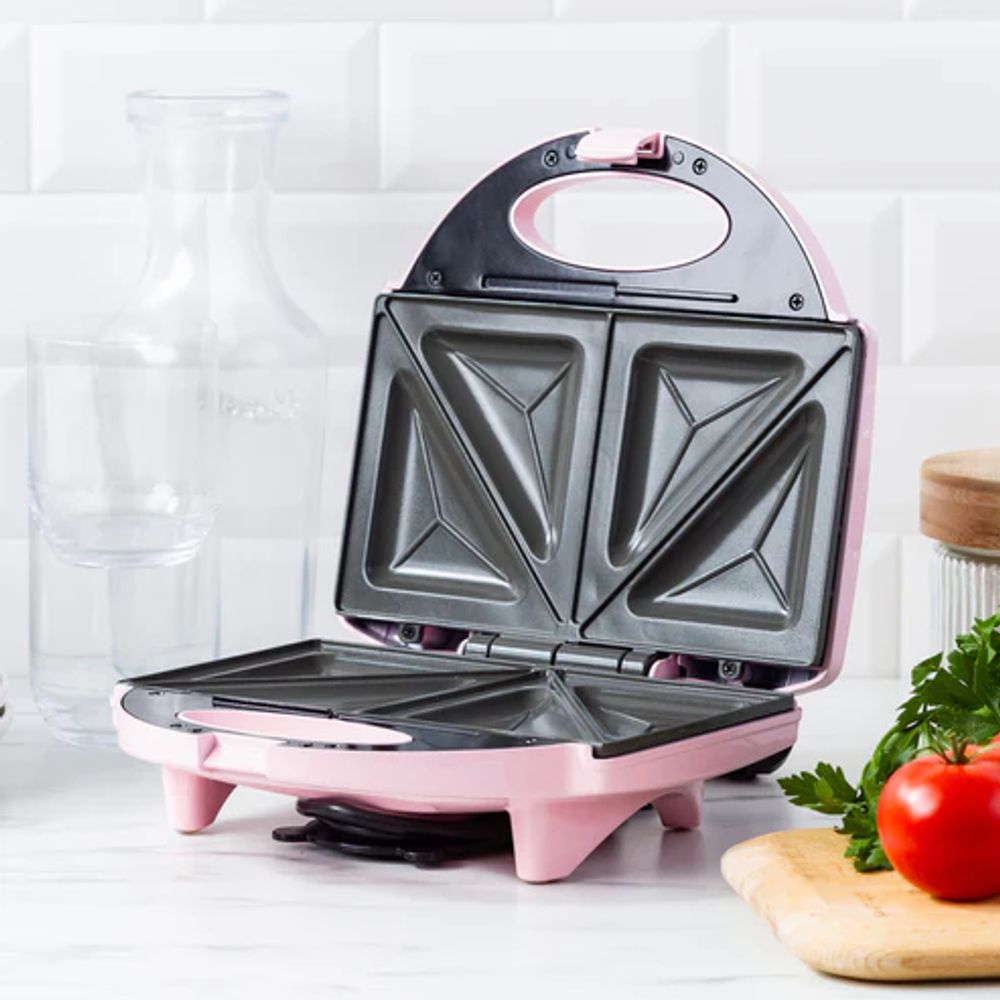 Greenchef Croque-monsieur-apparaat Sandwich Maker Pro Pink