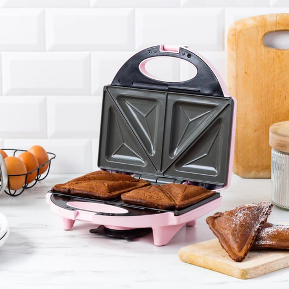 Greenchef Croque-monsieur-apparaat Sandwich Maker Pro Pink