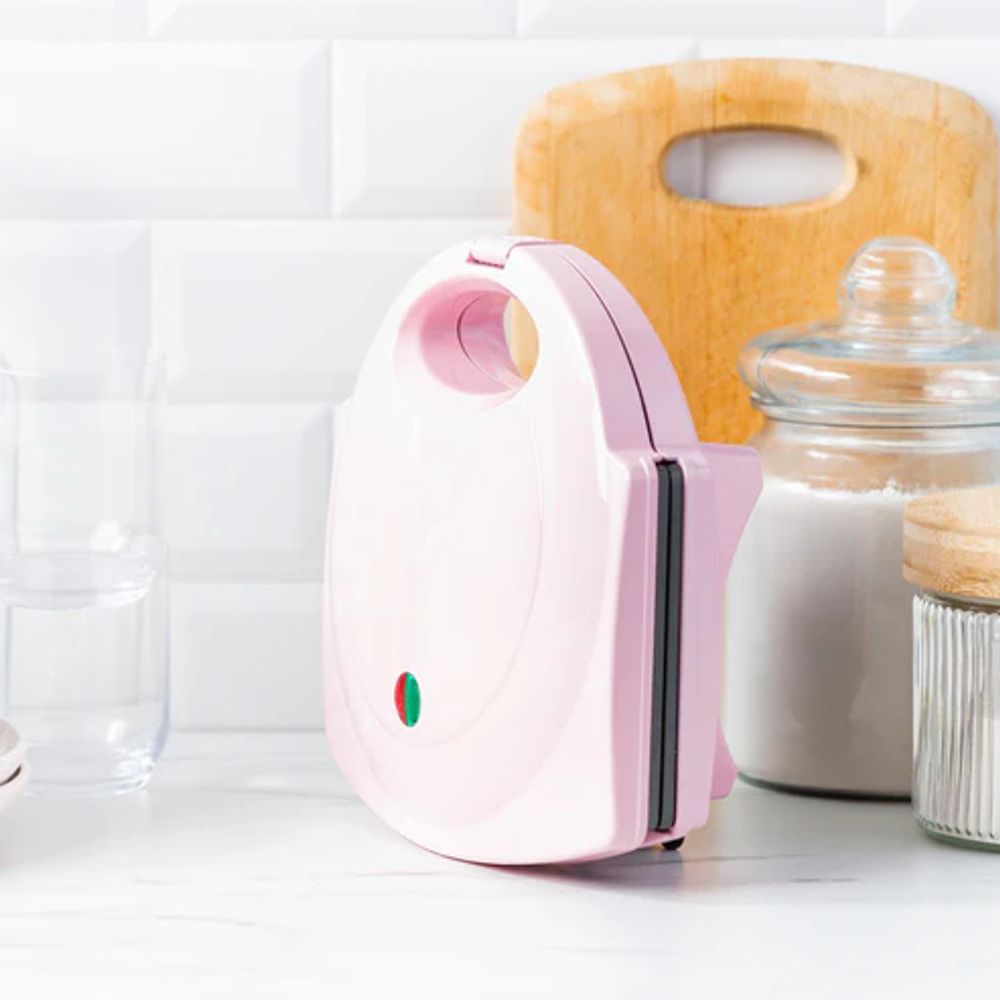 Greenchef Croque-monsieur-apparaat Sandwich Maker Pro Pink