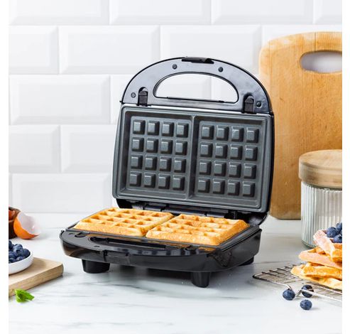 3-in-1 Grill Sandwich/Waffle/Panini Maker Black  Greenchef