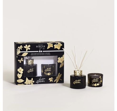 Duo mini parfumverspreider & geurkaars Lolita Lempicka Black Edition  Maison Berger