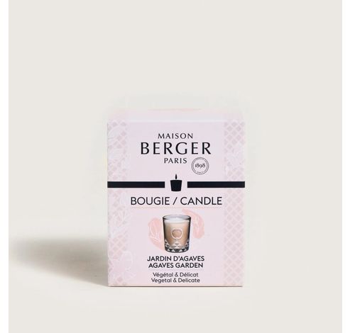 Bougie parfumée Joy Jardin d'Agaves  Maison Berger