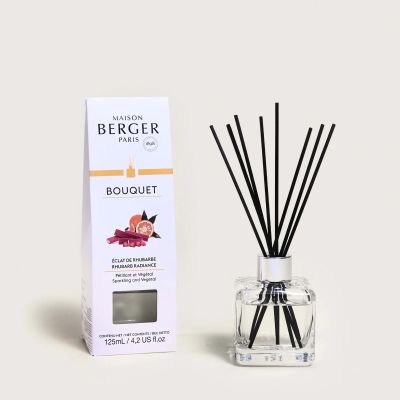 Bouquet Parfumé Cube Eclat de Rhubarbe  Maison Berger