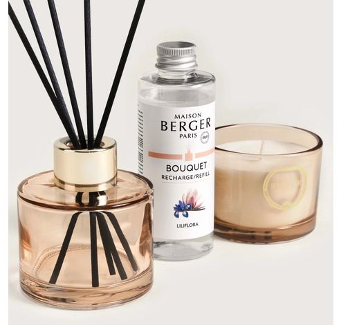 Duo mini parfumverspreider & geurkaars Bolero  Maison Berger