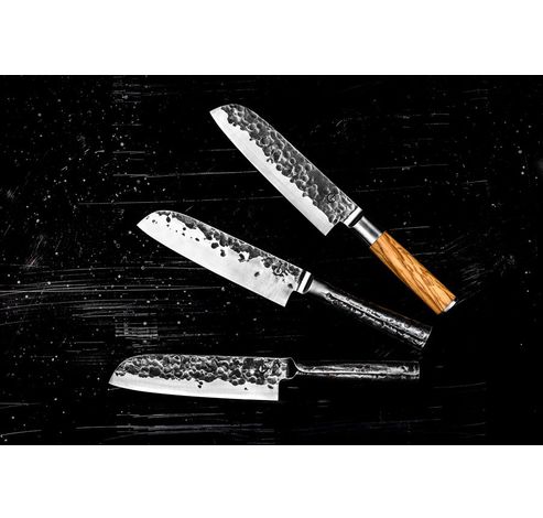 Olive Couteau Santoku 18cm   Forged