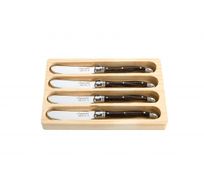 Premium Line Couteau Beurre Set4 Dark Wood 