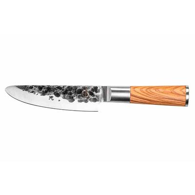 Olive Couteau Chef Pour Enfants 12cm Incl. Protecteur De Doigts Et Couvercle  Forged