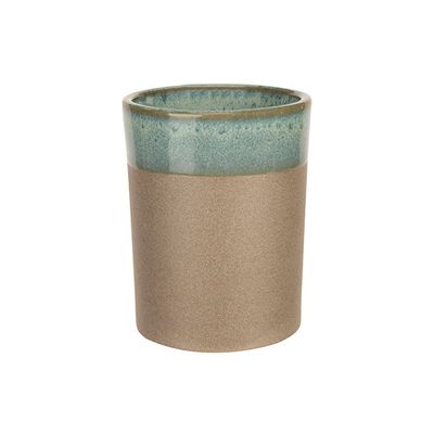 Basalt Ocean Green Beker D6,5xh8,6cm 17cl Zonder Oor Design By Charlotte 