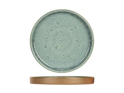 Basalt Ocean Green Mini-bordje D9cm Ondertas Design By Charlotte