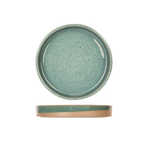 Basalt Ocean Green Assiette D15cm Design By Charlotte  Crafts by Cosy & Trendy