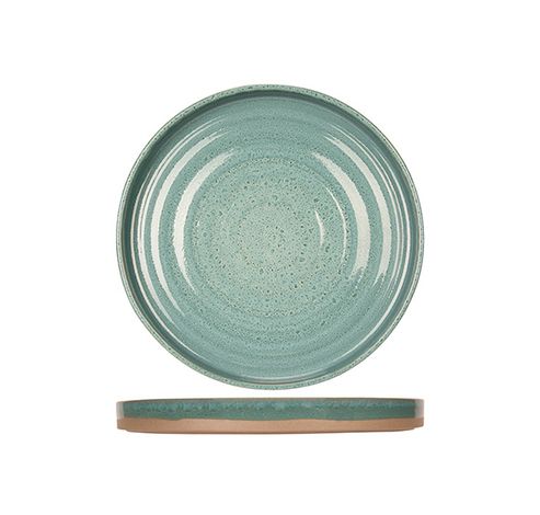 Basalt Ocean Green Assiette Plate D26cm Design By Charlotte  Crafts by Cosy & Trendy