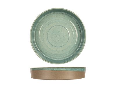 Basalt Ocean Green Diep Bord D24xh4cm Design By Charlotte