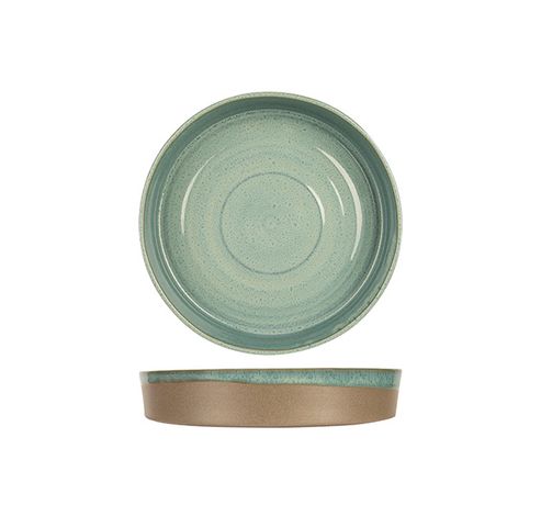 Basalt Ocean Green Assiette Creuse D24xh 4cm Design By Charlotte  Crafts by Cosy & Trendy