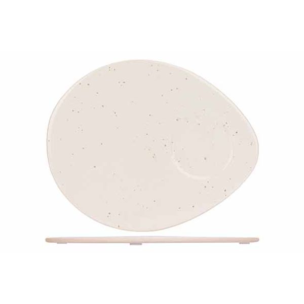 Amuse Quartz Serveerplank Met Uitsparing 21x17cm - By Spots & Speckles 