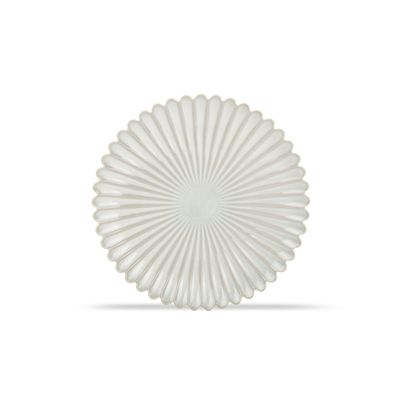 Lotus Plat bord 25cm nuance white  S|P Collection