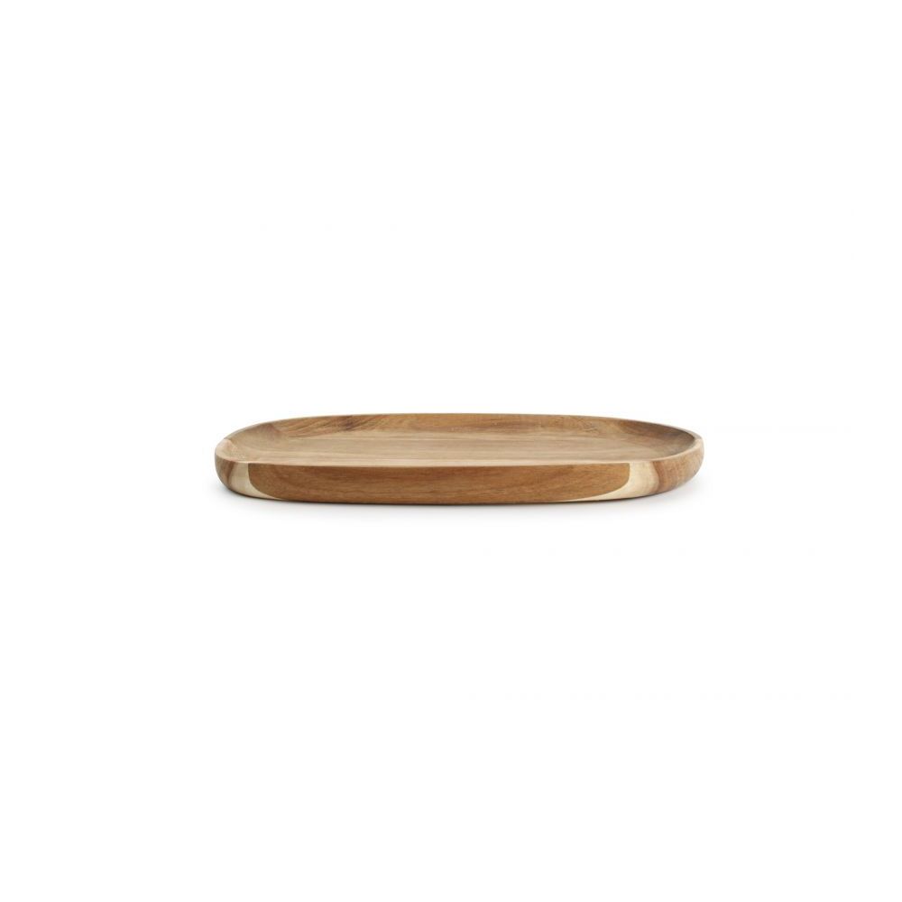 Wood & Food Serveerschalen en-borden Santo Serveerplank 29x19cm acacia