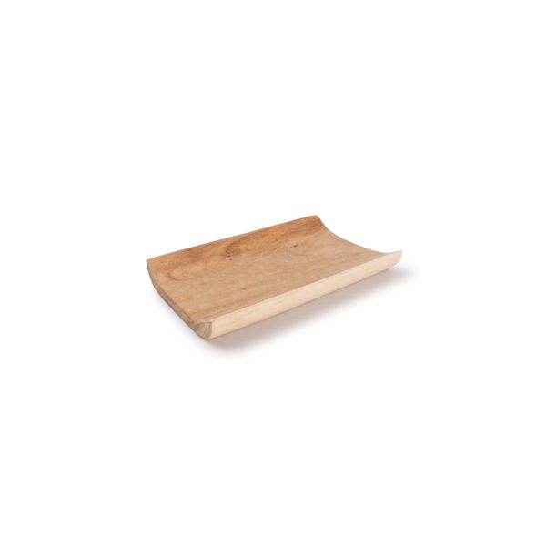 Wood & Food Palla Serveerplank 25x13cm gebogen rand acacia