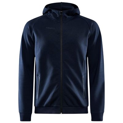 Core Soul Full Zip Hood M Navy Blue Large  Craft