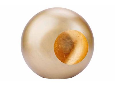 Theelichthouder Brass Goud 25x13xh25cm M Etaal