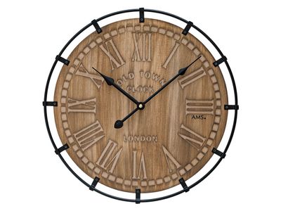 Design Old Town klok hout 40cm