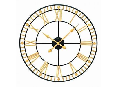Metalen wandklok 80cm