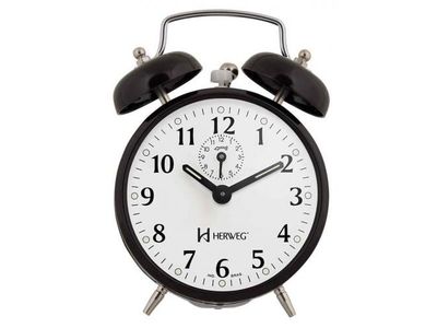 Mechanische wekker Zwart
