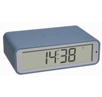 Digital radio-controlled alarm clock TWIST Blue 