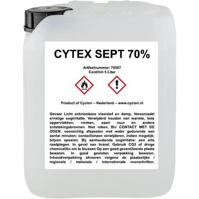 Desinfectiespray Cytex Sept 5ltr  Cyclon