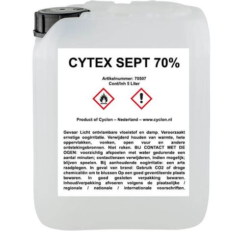 Desinfectiespray Cytex Sept 5ltr  Cyclon