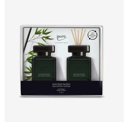 Diffuseur Essentiel Bambou Noir 2x50ml  i-puro