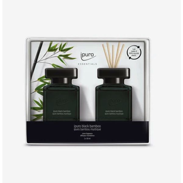 i-puro Diffuser Essential Black Bamboo 2x50ml 