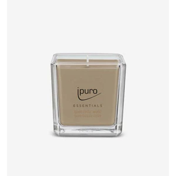 i-puro Geurkaars Essential Cedar Wood 125gr