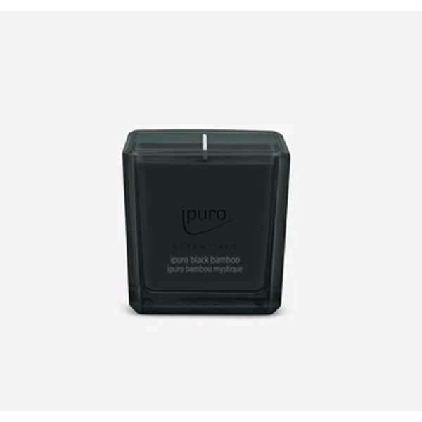 i-puro Essentials Geurkaars 125gr Black Bamboo