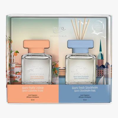 Diffuser Essentials Stockholm&Lisboa Set 2x50ml     i-puro