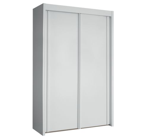 Schuifdeurkast, Imperial, 151x235x65, 2-deurs blanc  Rauch