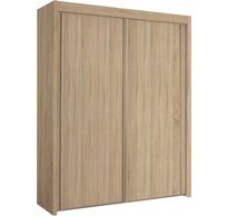 Schuifdeurkast, Imperial, 181x235x65, 2-deurs bruin 